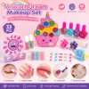 33-Piece Cute Unicorn Makeup Set for Kids