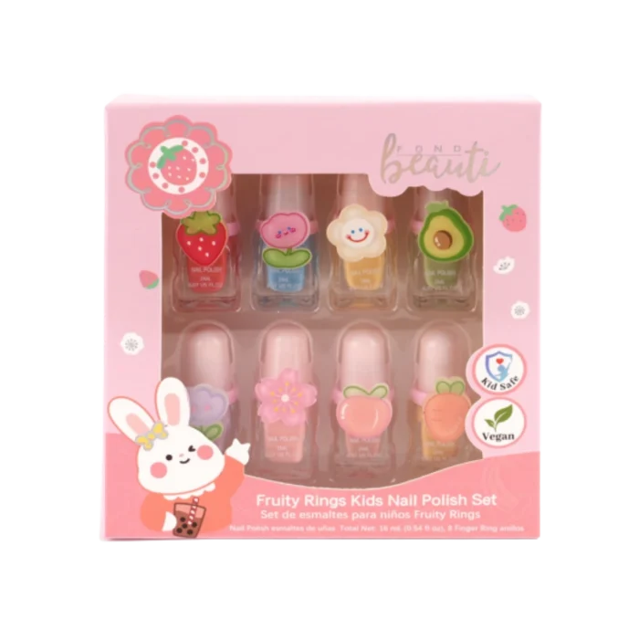 Fruity Rings Kids Nail Polish Set